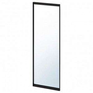 ENHET, подвесное зеркало в раме f, антрацит, 25x4,5x75 см