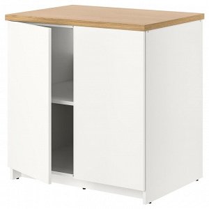 KNOXHULT, базовый шкаф с дверцами, белый, 80x85 см