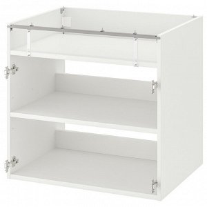 ENHET, базовый шкаф для варочной панели, белый, 80x60x75 см