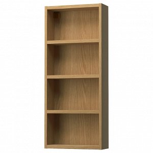 HAGA?N, настенный открытый шкаф, эффект дуба, 40x15x95 см