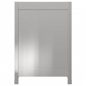 V?RSTA, накладная панель с ножками, нержавеющая сталь, 62x88 см