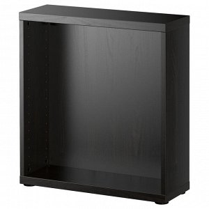 БЕСТОН, рамка, черно-коричневый, 60x20x64 см