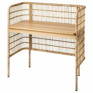 ФРИКСАС, письменный стол, ротанг, 110x54 см