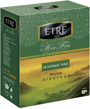 «ETRE», mao Feng чай зеленый, 100 пакетиков, 200г