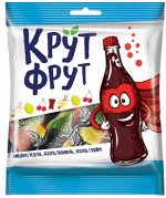 «КрутФрут», мармелад жевательный в форме забавных бутылочек, 70 г