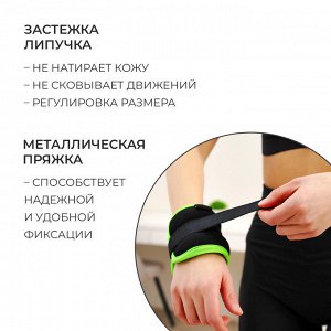 Утяжелители неопреновые для ног и рук. 2 шт. по 0,25 кг