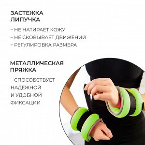 Утяжелители неопреновые для ног и рук. 2 шт. по 0,25 кг