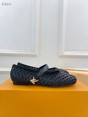 Балетки женские кожаные