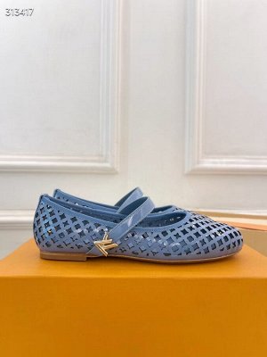 Балетки женские кожаные