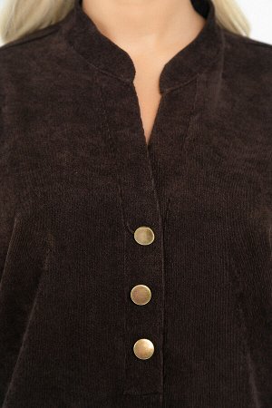 Платье Дафния (шоколадное) П12934-10М