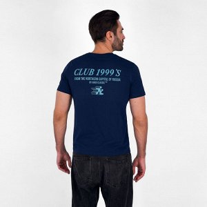 Футболка Индиго
Мужская футболка с круглым вырезом горловины (принт "CLUB 1999's").
Материал:
Cotton - материал из натуральных волокон, который удобен в носке, быстро впитывает и отводит от тела влагу