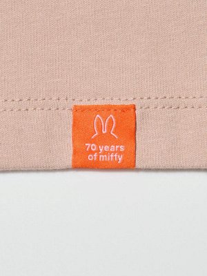 UNIQLO UT - хлопковая футболка с принтом Miffy - 31 BEIGE