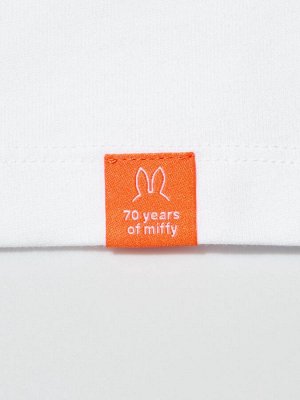 UNIQLO UT - хлопковая футболка с принтом Miffy - 00 WHITE