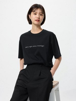 UNIQLO UT - хлопковая футболка с героями Pokémon - 09 BLACK