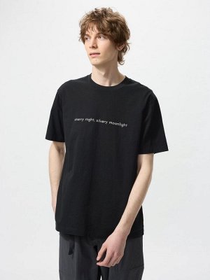 UNIQLO UT - хлопковая футболка с героями Pokémon - 09 BLACK