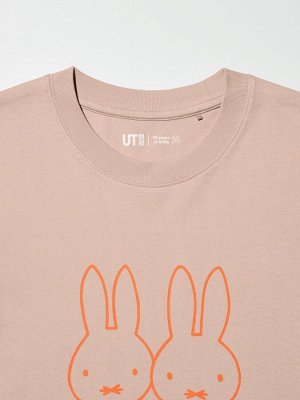 UNIQLO UT - хлопковая футболка с принтом Miffy - 31 BEIGE