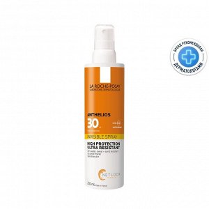 Ля Рош Позе Солнцезащитный невидимый спрей для лица и тела SPF 30/PPD 14, 200 мл (La Roche-Posay, Anthelios)