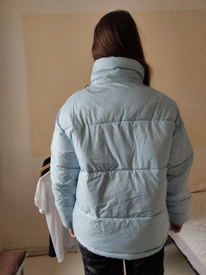 Куртка женская цвет нежно-голубой