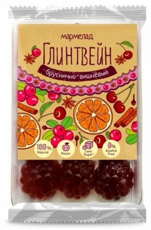 Мармелад "Ягодень" Глинтвейн, подложка 165г (Упаковка 8 шт)