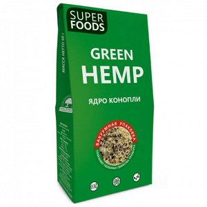 Конопля пищевая ядро "Green Hemp seeds" 90г