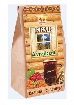 Квас "Алтайский" с ржаным солодом и ягодами 700г