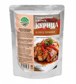 Курица терияки, реторт-пакет 250г