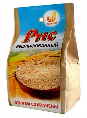 Рис нешлифованный к/п 500г