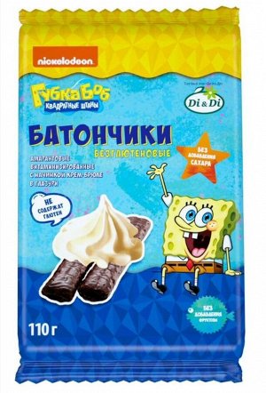 Батончик "Спанч Боб" крем брюле 110г