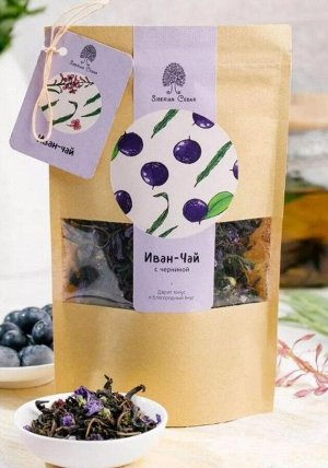 Иван-чай со смородиной, пачка 40г