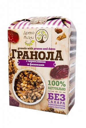 Гранола Черносливом и финиками 400г