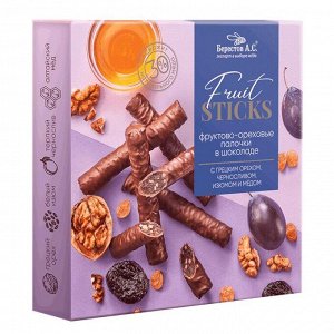 Конфеты "FruitSticks" с черносливом, грецким орехом и изюмом 175г