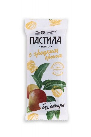 Пастила Манго с грецким орехом 50г