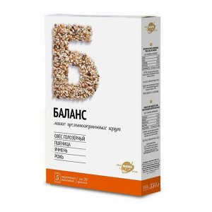 Смесь семян "Баланс" (Пшеница + Рожь + Ячмень + Овёс) 350г
