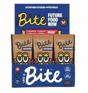 Батончик Bite "Настроение" шоколад и фундук 45г (Упаковка 16 шт)