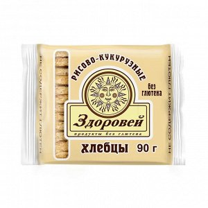 Завтрак сухой "Хлебцы хрустящие рисово-кукурузные" 90г