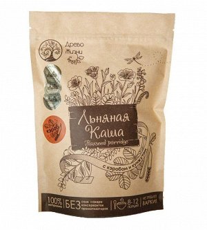 Каша льняная с кэробом и кунжутом 400г