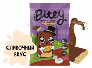 Вафли Bitey Сливки в шоколадной глазури 35г (Упаковка 20 шт)