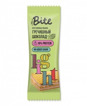 Вафли протеиновые Bite "Гречишный шоколад" 35г