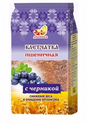 Клетчатка пшеничная Черника бум.пакет 300г