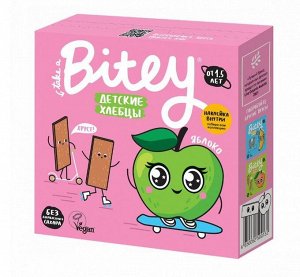 Хлебцы Bitey кукурузно-рисовые "Яблоко-шпинат" 40г