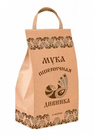 Мука пшеничная высший сорт мешок 4,1кг (Упаковка 4 шт)