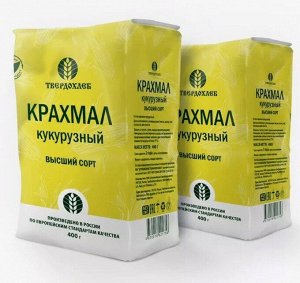 Крахмал кукурузный высший сорт 400г (Упаковка 6 шт)