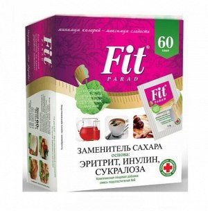 ФитПарад № 6 - 60г эритрит, инулин, сукралоза 60шт САШЕ