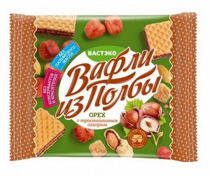 Вафли из Полбы Орех, без сахара 45г (Упаковка 5 шт)