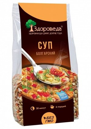 Суп Болгарский с зеленой чечевицей 250г