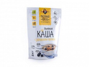 Каша льняная с зародышами пшеницы дой-пак 300г