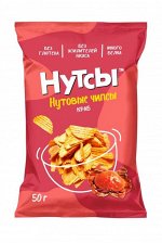 Чипсы нутовые Краб &quot;Нутсы&quot; безглютеновые 50г