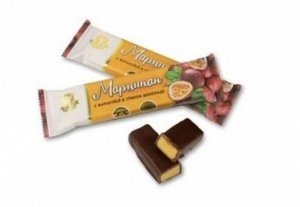 Марципан с маракуйей в темном шоколаде батончик ГОСТ 45г