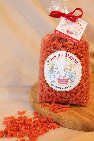 Макароны из красной чечевицы безглютеновые "рожки" коробка 400г