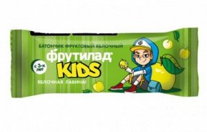 Батончик "Фрутилад KIDS" Яблоко, детский 25г (Упаковка 24 шт)